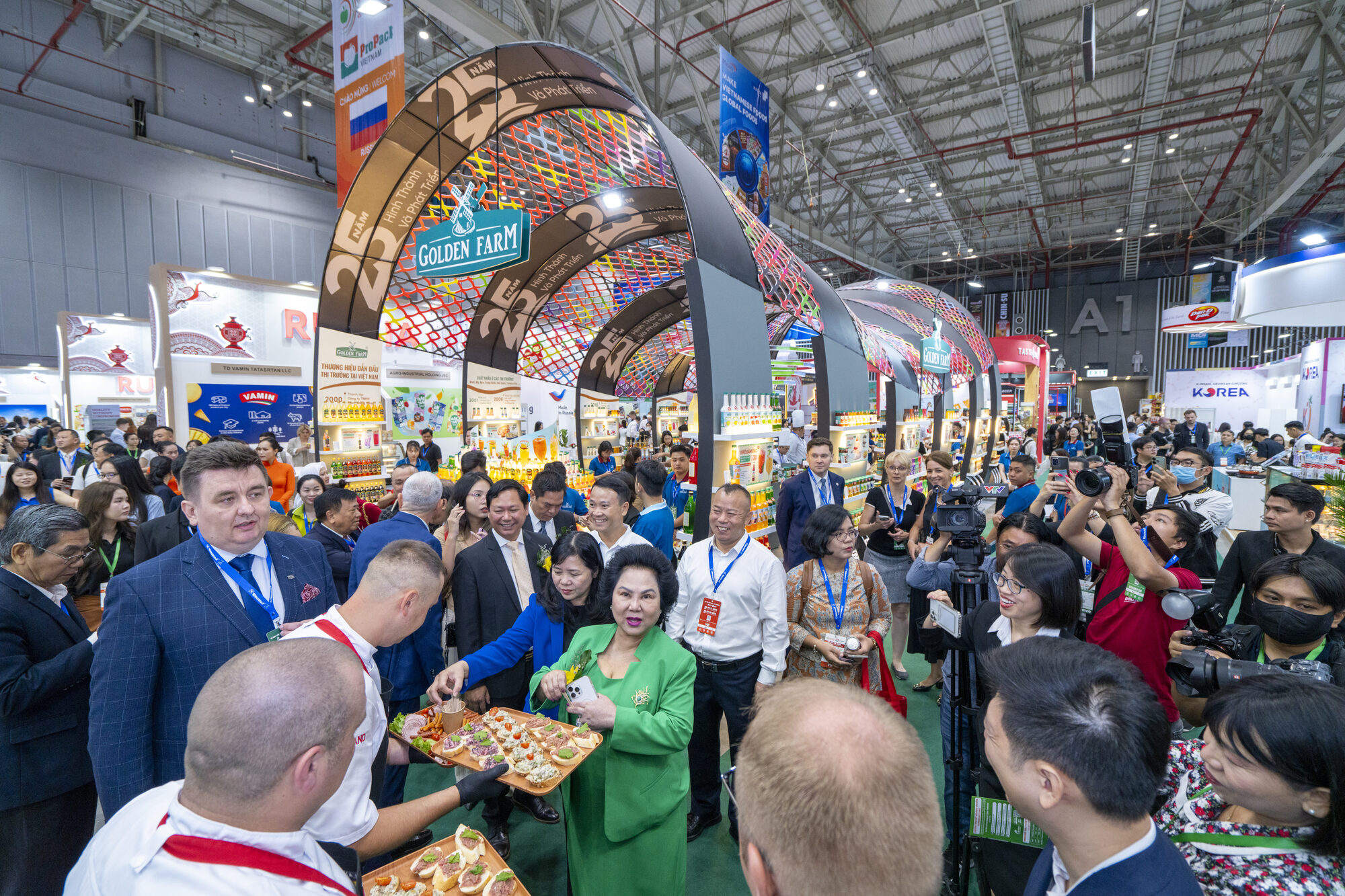 Vietfood & Beverage 2025 박람회 전경